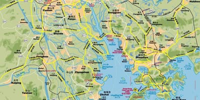 Mapa puteva u Hong Kongu