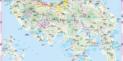 Isključen Hong Kong mapu