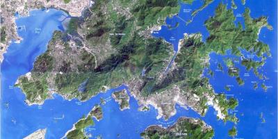 Satelitske karte Hong Kong
