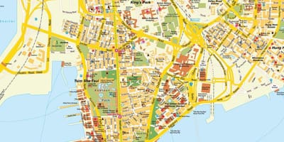 Ulična mapa, Hong Kong