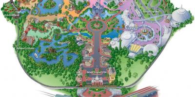 Disneyland Hongkong mapu